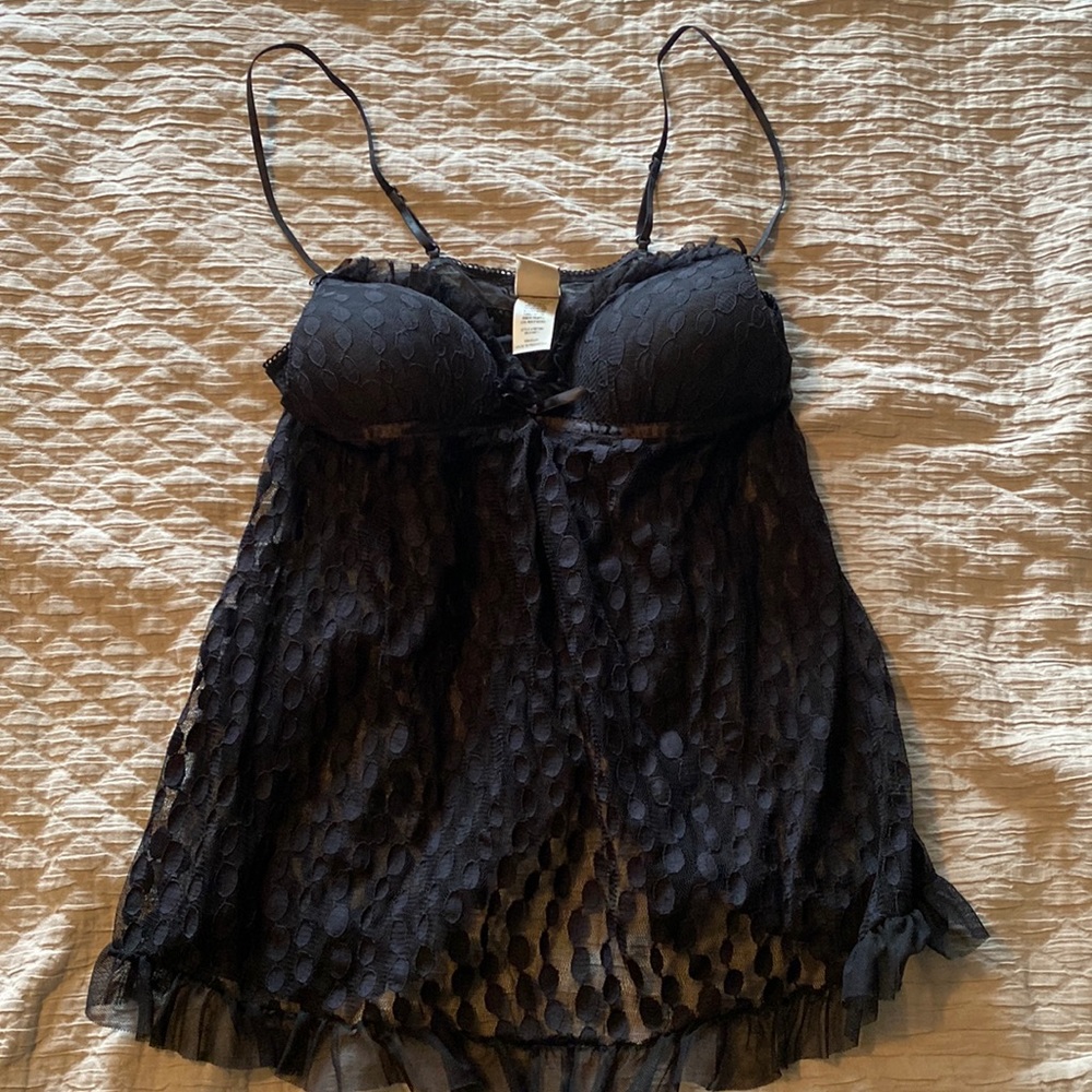 Mesh Babydoll Lingerie